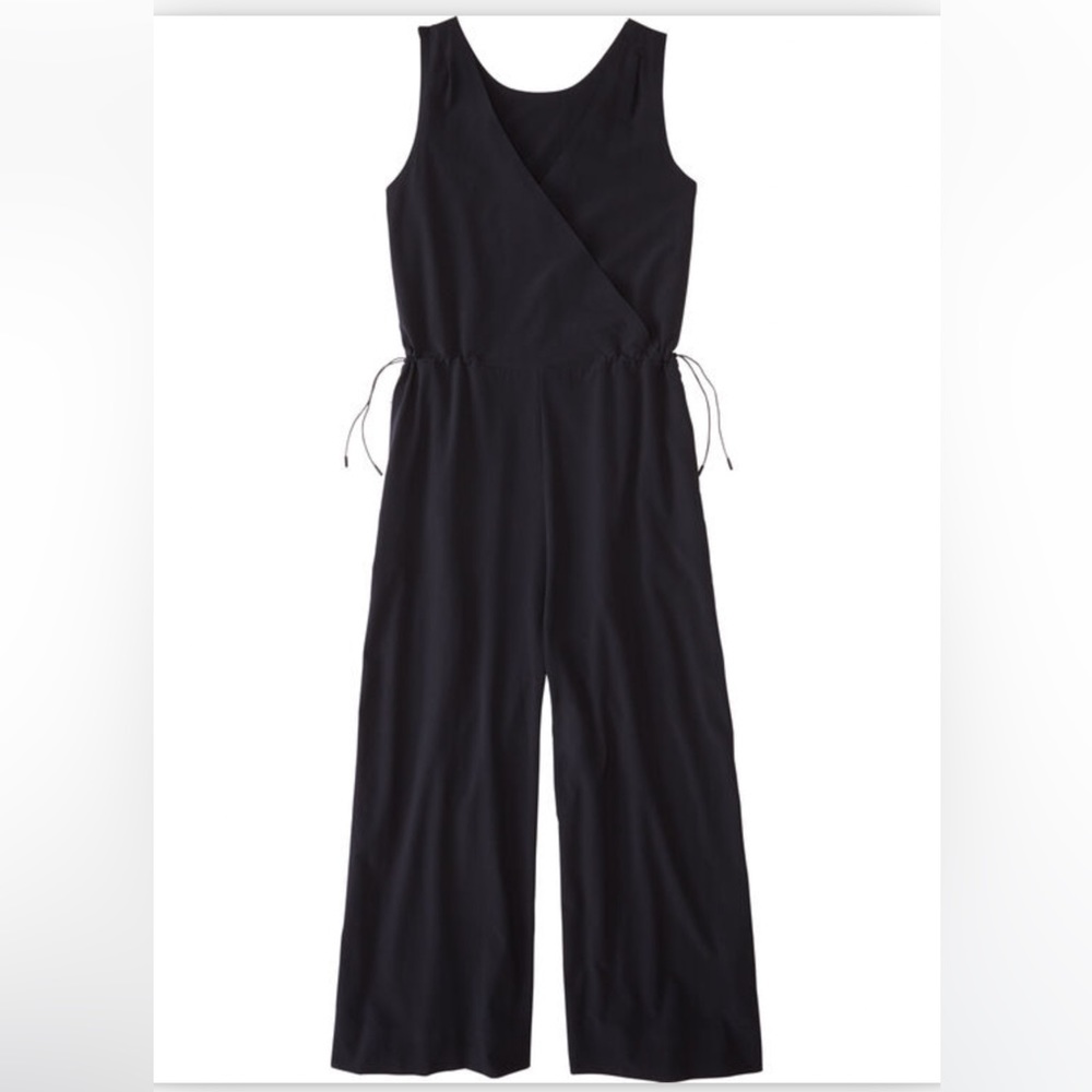 Title Nine Round Trip Sleeveless Jumpsuit - BLACK - Medium